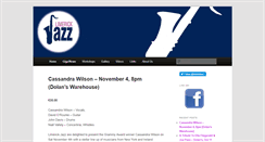 Desktop Screenshot of limerickjazz.com